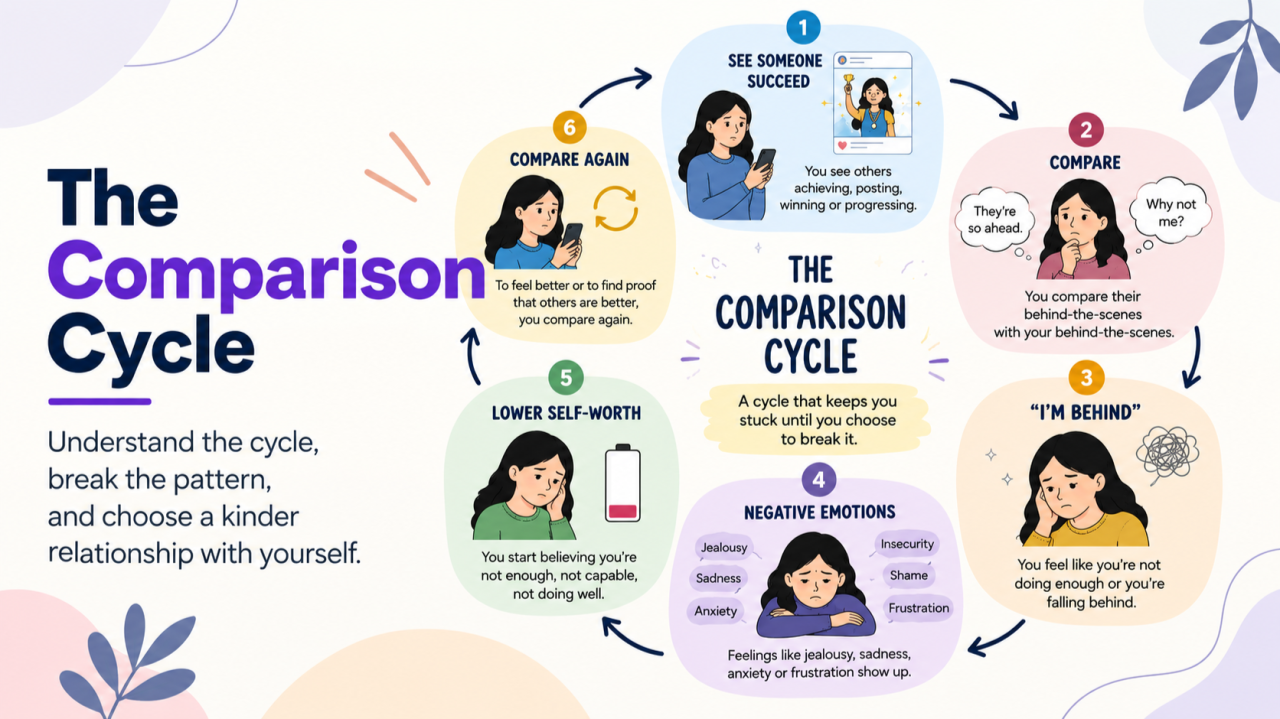“Everyone Has It Figured Out Except Me”: The Psychology of Comparison  